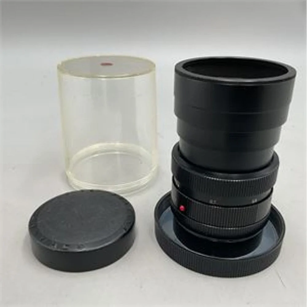 Vintage Leica Leitz Wetzlar Elmarit-R 1:2.8/90 Lens w/Case